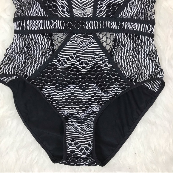 NEW Becca crochet lace swimsuit - Picture 4 of 8
